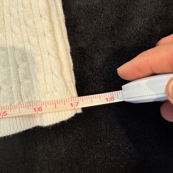 Lauren Ralph Lauren White Cardigan and Camisole Sweater Set - Picture 7 of 13